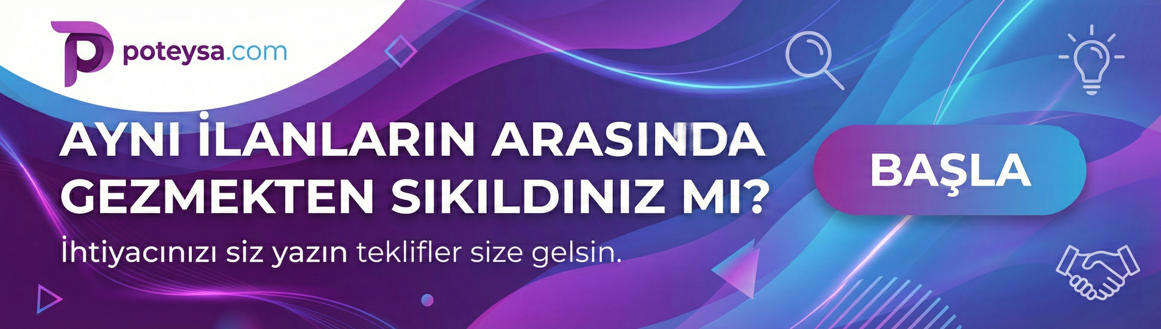 Poteysa.com - Talep ilanı oluştur